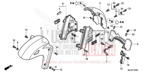KOTFLUEGEL, VORNE GL1800A1 de 2001